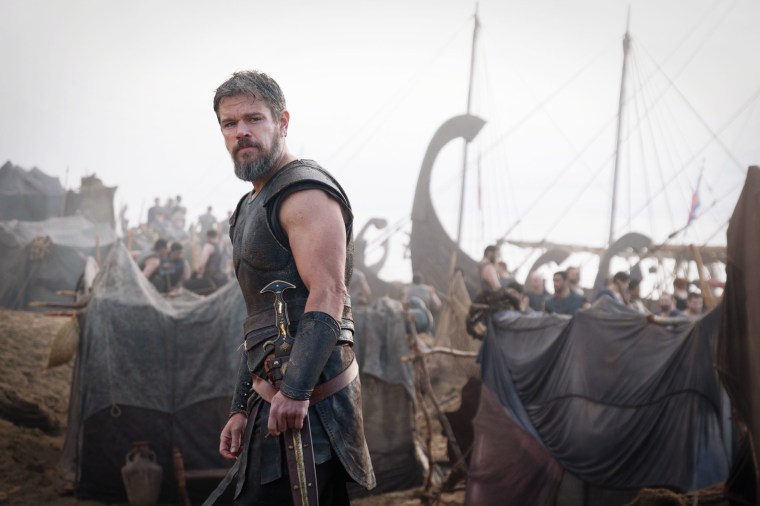 Matt Damon is Odysseus in "The Odyssey."