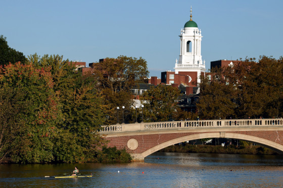Harvard University campus.