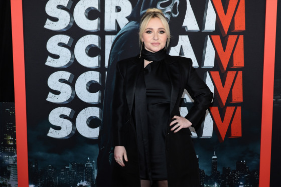 Hayden Panettiere attends the world premiere of Paramount's "Scream VI" at AMC Lincoln Square Theater on March 06, 2023 in New York City.