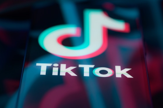 Image: The TikTok logo is displayed on a smartphone screen.