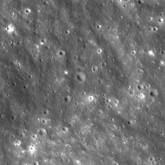 This is an animated before-and-after view of the crater formed after a Falcon 9 upper stage struck the Moon’s surface 