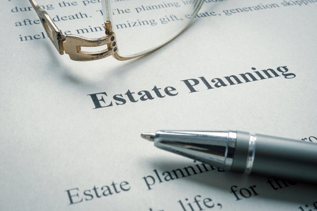 Information about Estate planning and old glasses. 
