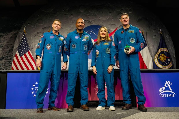 Artemis II astronauts  