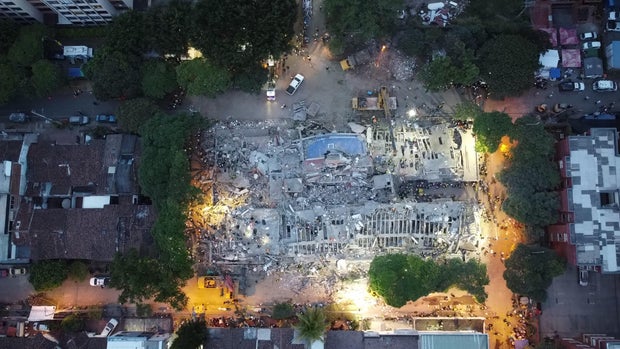 Search and rescue operations continue after earthquake in Cali, Colombia 